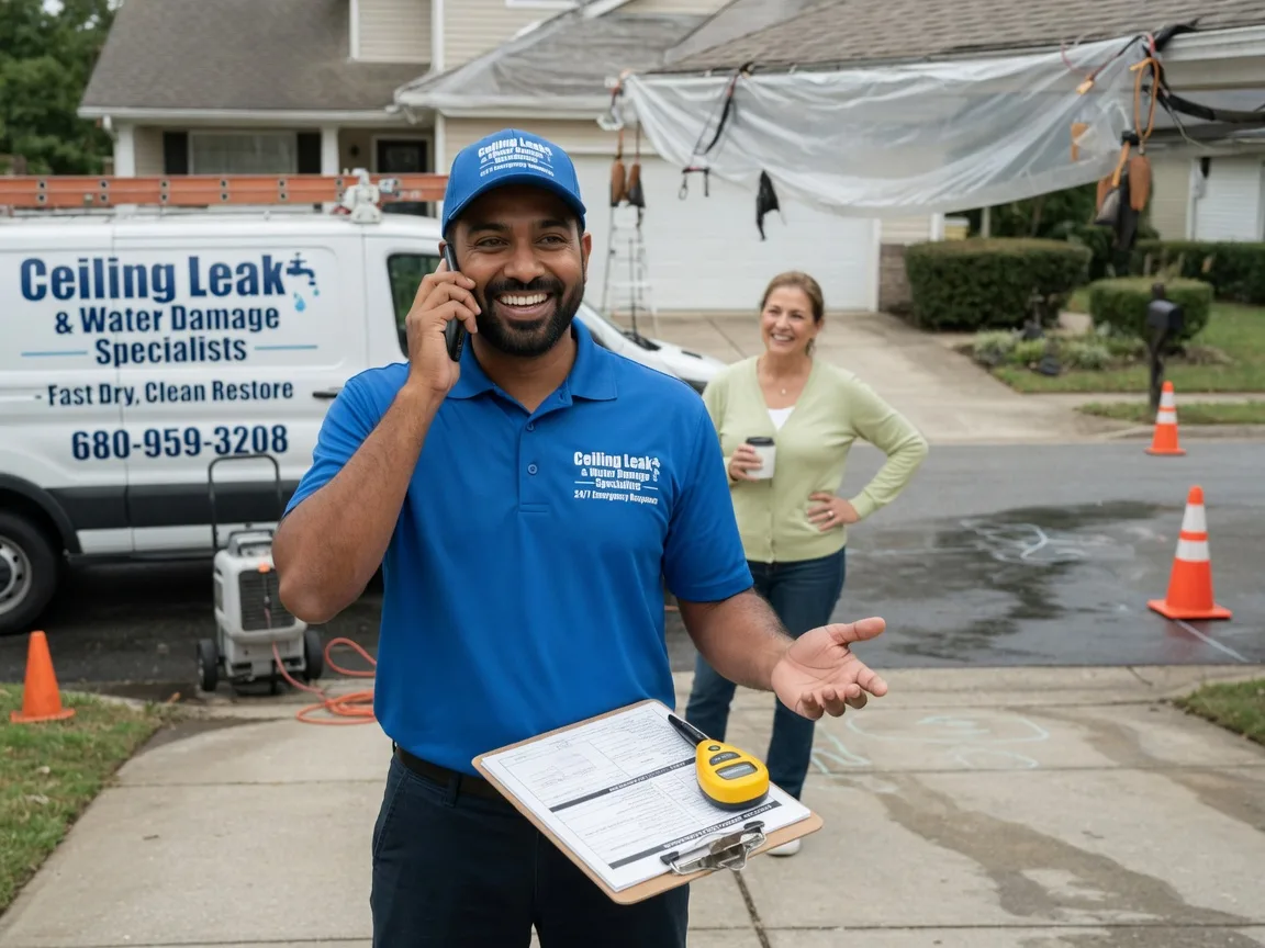 Ceiling Leak Cleanup Newland, NC FAQs